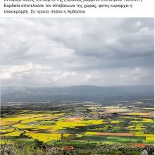 image-288680 “Βαμμένος” στα κίτρινα ο κάμπος της Εορδαίας – Κυριαρχεί η ελαιοκράμβη