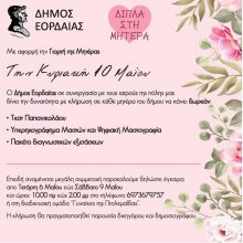 image-289566 Δωρεάν γυναικολογικές εξετάσεις, την Κυριακή 10/5, με αφορμή την Γιορτή της Μητέρας, από το Δήμο Εορδαίας σε συνεργασία με ιατρούς της πόλης