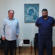 image-291381 Ευχαριστήριο της Διοίκησης του Γενικού Νοσοκομείου Πτολεμαΐδας «ΜΠΟΔΟΣΑΚΕΙΟ» για τη δωρεά ενός φορητού παρακλίνιου Monitor