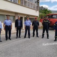 image-292120 kozan.gr: Σιάτιστα: Ικανοποιήθηκε το αίτημα της Δημοτικής Αρχής – Από σήμερα Παρασκευή, θα βρίσκεται μόνιμα σταθμευμένο, πυροσβεστικό όχημα, που θα επιτηρεί και θα επεμβαίνει σε περιστατικά πυρκαγιών κι όπου αλλού απαιτείται (Βίντεο & Φωτογραφίες)