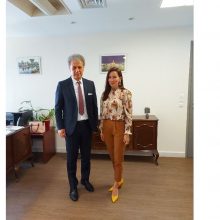 image-297539 Συνάντηση γνωριμίας του Προέδρου της Κοινοβουλευτικής Ομάδας Φιλίας Ελλάδας/Βοσνίας-Ερζεγοβίνης, Γιώργου Αμανατίδη με την Πρέσβη της Βοσνίας-Ερζεγοβίνης στην Αθήνα Μίλιτσα Ρίστοβιτς