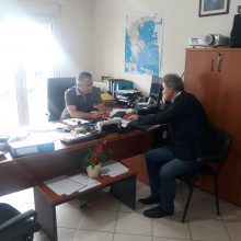 image-298207 Ο Βουλευτής Π.Ε. Κοζάνης Γιώργος Αμανατίδης συναντήθηκε σήμερα 6/7 με τον Διευθυντή του Υποκαταστήματος Κοζάνης του ΕΛΓΑ Βρόντζο Γεώργιο