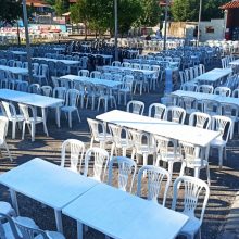 image-299062 Όλα έτοιμα για το σημερινό ετήσιο καλοκαιρινό γλέντι στη Σκήτη Κοζάνης – Με απολύμανση και όλα τα μέτρα προστασίας (Φωτογραφίες)