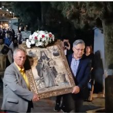 image-302544 Σιάτιστα: Μέγας Πανηγυρικός Εσπερινός μετά αρτοκλασίας, στον κοιμητηριακό Ιερό Ναό του Αγίου Νικάνορος που βρίσκεται στη είσοδο της πόλης (Φωτογραφίες)