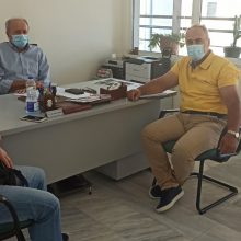 image-303010 Το προεδρείο του Εργατικού κέντρου Koζάνης, την Δευτέρα 10/8, επισκέφθηκε τον ΟΑΕΔ και συναντήθηκε με τον Διευθυντή Κωνσταντίνο Κυτίδη