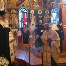 image-303193 Τελέστηκε η Αρχιερατική Παράκληση στην ορεινή Αγία Κυριακή (Σκούλιαρη), της Ιεράς Μητροπόλεως Σερβίων και Κοζάνης (του παπαδάσκαλου Κωνσταντίνου Ι. Κώστα)