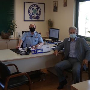 image-303704 Συνάντηση του Γενικού Περιφερειακού Αστυνομικού Διευθυντή Δυτικής Μακεδονίας Ταξίαρχου Θεόδωρου Κεραμά με τον Βουλευτή Π.Ε. Κοζάνης Γεώργιο Αμανατίδη