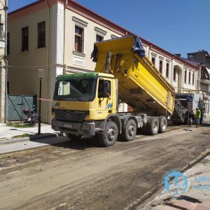image-305891 Συνεχίζονται οι εργασίες ασφαλτοστρώσεων στην πόλη της Φλώρινας
