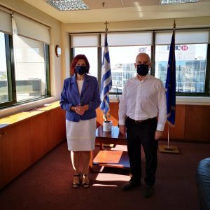 image-309954 Το Υπουργείο Περιβάλλοντος και Ενέργειας (ΥΠΕΝ) επισκέφθηκε, τηνΤρίτη 29/9, η Βουλευτής Π.Ε. Κοζάνης Παρασκευή Βρυζίδου