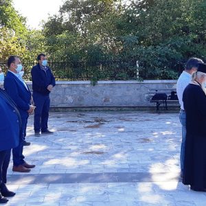 image-313964 Τρισάγιο στην μνήμη των εκτελεσθέντων του Μεσόβουνου την 23η Οκτώβρη 1941, τελέστηκε σήμερα το μεσημέρι στο Μνημείο των Πεσόντων