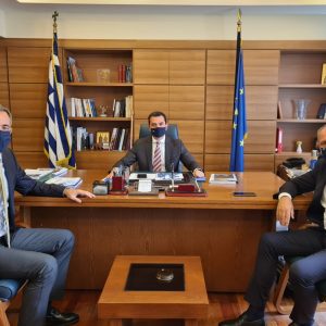 image-315434 Επίσκεψη του Βουλευτή Π.Ε Κοζάνης Στάθη Κωνσταντινίδη στον Υφυπουργό Αγροτικής Ανάπτυξης και Τροφίμων Κώστα Σκρέκα