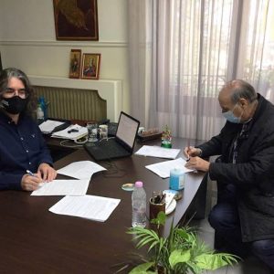 image-317544 Υπογραφή Σύμβασης για την «Αντιπλημμυρική Προστασία Της Βόρειας Ζώνης Οικισμού Σερβιων»