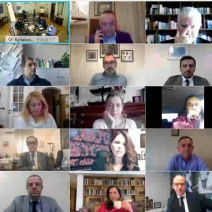 image-320043 Αμανατίδης Γιώργος: Τηλεδιάσκεψη του Πρωθυπουργού Κυριάκου Μητσοτάκη με τους Βουλευτές και Ευρωβουλευτές της ΝΔ