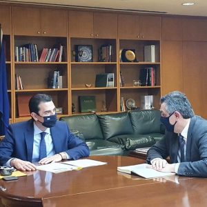 image-326713 Γ. Κασαπίδης: “Θέματα της Δυτικής Μακεδονίας αρμοδιότητας του Υπουργείου Περιβάλλοντος και Ενέργειας είχαμε την ευκαιρία να συζητήσουμε με το νέο Υπουργό κ. Κωνσταντίνο Σκρέκα”