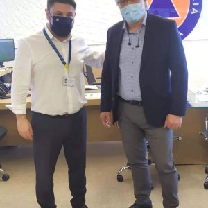 image-327701 Την Γ.Γ. Πολιτικής Προστασίας επισκέφτηκε ο Δήμαρχος Βοΐου Χ. Ζευκλής