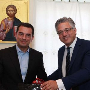 image-327990 Επίσκεψη του Δημάρχου Βοΐου Χ. Ζευκλή στο Υπουργείο Περιβάλλοντος και Ενέργειας