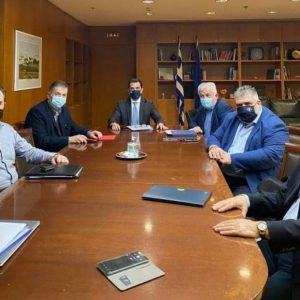 image-329870 Συνάντηση του Δημάρχου Φλώρινας Βασίλη Γιαννάκη με τον Υπουργό Περιβάλλοντος και Ενέργειας Κώστα Σκρέκα