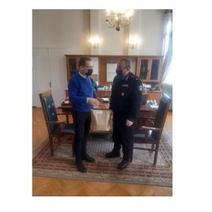 image-331298 Εθιμοτυπική επίσκεψη γνωριμίας πραγματοποίησε σήμερα 16-02-2021 στον Δήμαρχο Κοζάνης κ. Λάζαρο Μαλούτα, ο Διοικητής της Περιφερειακής Πυροσβεστικής Διοίκησης Δυτικής Μακεδονίας, Αρχιπύραρχος Σωτήριος Κορέλας