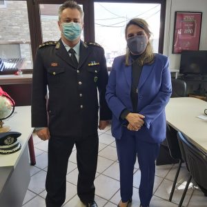 image-332090 Εθιμοτυπική συνάντηση της Ολυμπίας Τελιγιορίδου με τον νέο Αστυνομικό Διευθυντή Καστοριάς, Ζήκα Θωμά