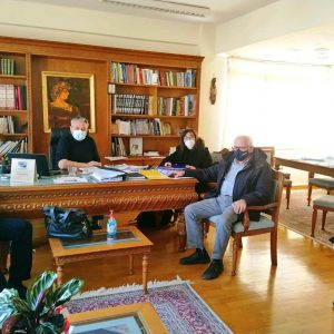 image-332110 Σύσκεψη πραγματοποιήθηκε την Δευτέρα 22/2 στο γραφείο του Αντιπεριφερειάρχη Π.Ε. Κοζάνης για την διερεύνηση εξεύρεσης λύσης εκσυγχρονισμού του υφιστάμενου αρδευτικού δικτύου Πύργων Εορδαίας.