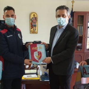 image-332369 Τον Περιφερειάρχη Δυτικής Μακεδονίας επισκέφθηκε η ΑΕΠ Κοζάνης