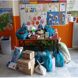 image-334407 Oι μαθητές/μαθήτριες του Δ.Σ.Περιοχής Βαθυλάκκου συγκέντρωσαν είδη πρώτης ανάγκης προκειμένου να ενισχυθούν οι κάτοικοι του Δήμου Ελασσόνας