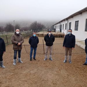 image-334515 Την Κτηνοτροφική Σχολή της Βλάστης επισκέφθηκαν ο Περιφερειάρχης Δυτικής Μακεδονίας Γ. Κασαπίδης, ο Αντιπεριφερειάρχης Αγροτικής Ανάπτυξης Β. Άμπα μαζί με καθηγητές της Κτηνιατρικής Σχολής του ΑΠΘ