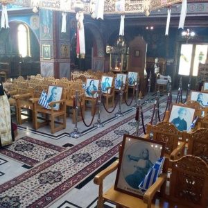 image-336715 kozan.gr: Οι εικόνες των ηρώων της ελληνικής επανάστασης του 1821, στα καθίσματα του Ιερού Ναού Κοιμήσεως Θεοτόκου του Ροδίτη Σερβίων (Φωτογραφίες)