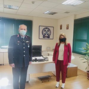 image-337174 Το Αστυνομικό Μέγαρο Κοζάνης επισκέφθηκε η επικεφαλής του Γραφείου του Πρωθυπουργού στη Θεσσαλονίκη Μαρία Αντωνίου
