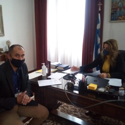 image-338516 Συνάντηση του προέδρου του Σωματείου Πυροσβεστών Δυτικής Μακεδονίας με τη Μαρία Αντωνίου