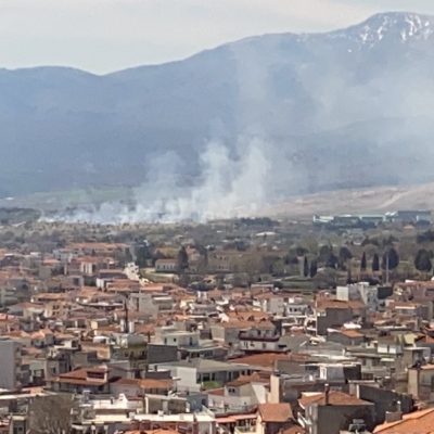 image-338855 kozan.gr: Ώρα 12:30 μ.μ.: Φωτιά σε εξέλιξη σε περιοχή στο δρόμο προς τον Άργιλο, απέναντι από το εργοστάσιο Κουκουτάρης, στο ύψος του πάρκου κυκλοφοριακής αγωγής – Επιχειρεί στο σημείο δύναμη της πυροσβεστικής (Φωτογραφίες)