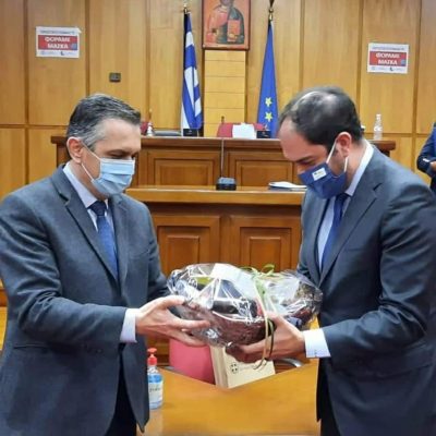 image-340237 Γ. Κασαπίδης: “Προωθούμε συστηματικά σε συνεργασία με το Υπουργείο, την αναβάθμιση των δύο αεροδρομίων μας”