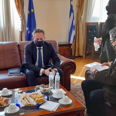 image-340564 kozan.gr: Στο Δημαρχείο Κοζάνης ο Αν. Υπουργός Εσωτερικών Σ. Πέτσας – Τα θέματα της απολιγνιτοποίησης έθεσε ο Δήμαρχος Κοζάνης Λ. Μαλούτας (Βίντεο)