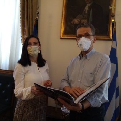 image-345294 Συνάντηση του Δημάρχου Κοζάνης Λάζαρου Μαλούτα με την Πρέσβη της Βοσνίας – Ερζεγοβίνης Milica Ristovic Krstic