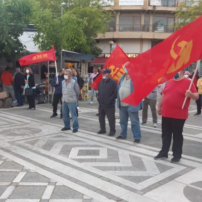 image-345374 kozan.gr: Πτολεμαίδα: Ανοιχτή συγκέντρωση, με το σύνθημα: «Να μην περάσει το αντεργατικό έκτρωμα», πραγματοποίησε, το βράδυ της Παρασκευής 28/5, το ΚΚΕ (Βίντεο)