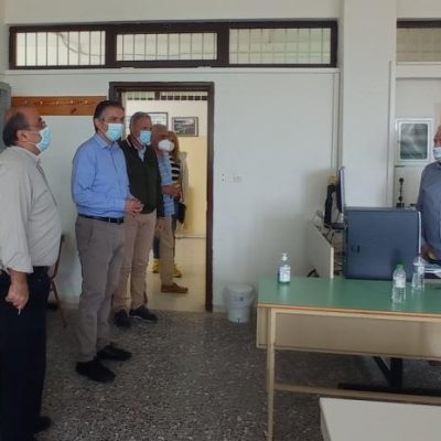 image-345708 Επίσκεψη του Περιφερειάρχη Δυτικής Μακεδονίας κ. Γιώργου Κασαπίδη στο 1ο ΕΠΑ.Λ Σερβίων