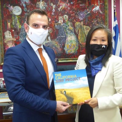 image-346751 Εθιμοτυπική επίσκεψη στο Δήμαρχο Καστοριάς, Γιάννη Κορεντσίδη πραγματοποίησε την Τρίτη 8/6, η Γενική Πρόξενος των ΗΠΑ, Elizabeth K. Lee
