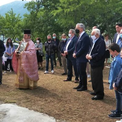 image-347080 kozan.gr: Γαλατινή Βοΐου: Εορτασμός της Αναλήψεως με Θεία λειτουργία και προσκύνημα των καβαλάρηδων, πραγματοποιήθηκε το πρωί της Πέμπτης 10/6, στο εξωκλήσι της Αναλήψεως