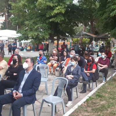 image-347495 kozan.gr: Εκδήλωση – συζήτηση με θέμα “Αιολικά, Φωτοβολταϊκά στα βουνά μας κι η “πράσινη ανάπτυξη”” πραγματοποιήθηκε, το απόγευμα της Κυριακής 13 Ιουνίου, στο παλαιό πάρκο στην Πτολεμαίδα (Βίντεο & Φωτογραφίες)