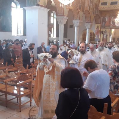 image-348517 kozan.gr: Πτολεμαίδα: Η σημερινή πανηγυρική Θεία Λειτουργία στον Ιερό Ναό Αγίας Τριάδας (Βίντεο)