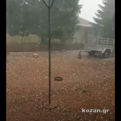 image-348641 kozan.gr: Απίστευτη χαλαζόπτωση στη Μεταμόρφωση Κοζάνης και την ευρύτερη περιοχή (Βίντεο)