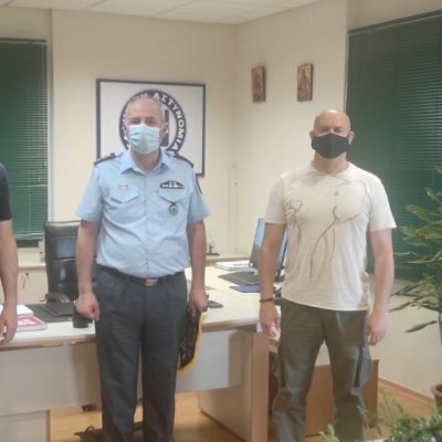 image-349308 Eθιμοτυπική επίσκεψη στον Γενικό Περιφερειακό Αστυνομικό Διευθυντή Δυτικής Μακεδονίας από τον Πρόεδρο και τα μέλη του Δ.Σ. της Τοπικής Διοίκησης Κοζάνης (Ι.Ρ.Α.) της Διεθνούς Ένωσης Αστυνομικών