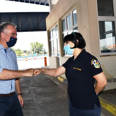 image-349932 Στο Μεθοριακό Σταθμό και το Φυλάκιο Νίκης ο Υφυπουργός Εσωτερικών Σ. Καλαφάτης