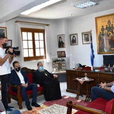 image-349935 Σ. Καλαφάτης σε Σεβασμιώτατο Μητροπολίτη Φλωρίνης Πρεσπών και Εορδαίας κ.κ. Θεόκλητο: “Να συμβάλετε στην ενημέρωση των συμπολιτών μας – των νέων που έχουν μεγαλύτερη κινητικότητα, αλλά και των μεγαλύτερων που κινδυνεύουν περισσότερο- για την ανάγκη εμβολιασμού”