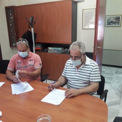 image-350500 Μ. Στεργίου: “Χθες, 2/7/2021, υπογράφτηκε η σύμβαση για τα έργα ανάπλασης του Δημοτικού Αθλητικού Κέντρου Βελβεντού”