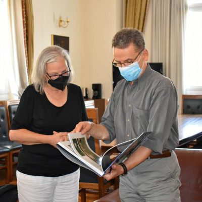 image-352670 Συνάντηση του δημάρχου Κοζάνης Λάζαρου Μαλούτα με την πρέσβη της Αυστρίας Hermine Poppeller