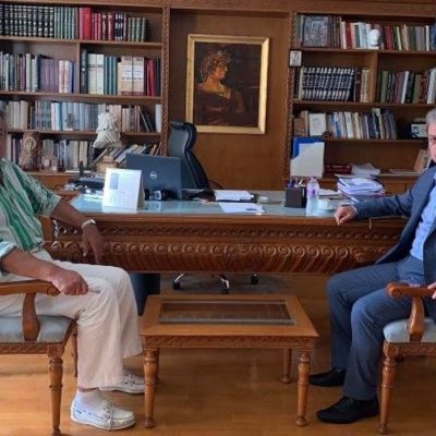 image-353360 Επίσκεψη του βουλευτή Γιώργου Αμανατίδη στον Αντιπεριφερειάρχη Π.Ε Κοζάνης