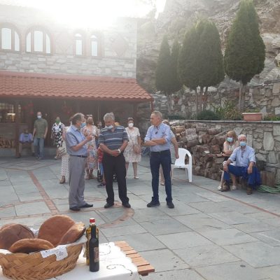 image-354206 kozan.gr: Ο Μέγας Αρχιερατικός Εσπερινός, το απόγευμα της Δευτέρας 26/7, στην Ιερά Μονή Αγίου Παντελεήμονα Βλάστης χοροστατούντος του Μητροπολίτη Σισανίου & Σιατίστης κ.κ. Αθανασίου (Φωτογραφίες & Βίντεο)