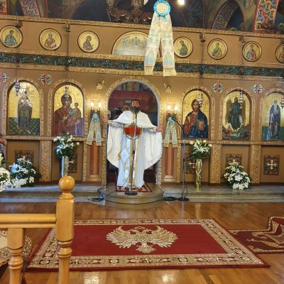image-354399 Με κατάνυξη και λαμπρότητα εορτάστηκε και φέτος η εορτή του Αγίου Παντελεήμονα στην Ποντοκώμη Κοζάνης (Φωτογραφίες)