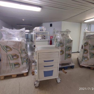 image-354575 “Μποδοσάκειο” Νοσοκομείο Πτολεμαϊδας: Παραλαβή νέου ξενοδοχειακού εξοπλισμού 8 Τροχήλατων Νοσηλείας